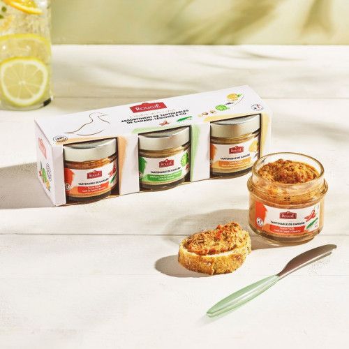 Duck spreads with vegetables & co