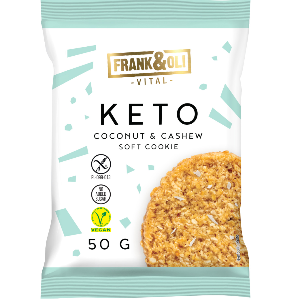 Keto Soft Cookie Coconut & Cashew