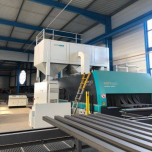 Machine de grenaillage - peinture