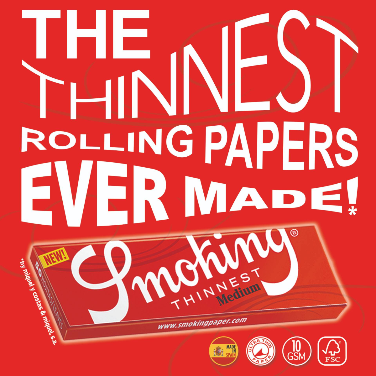 TPE Special ~ Thinnest Rolling Papers out there!!