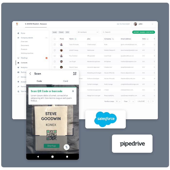 Exhibitor Lead Capture