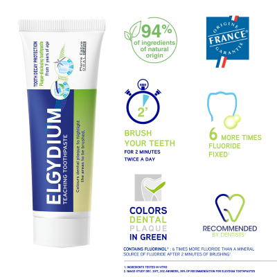 ELGYDIUM Plaque Disclosing Toothpaste