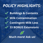 Dairy Farm Insurance Package - Highlights