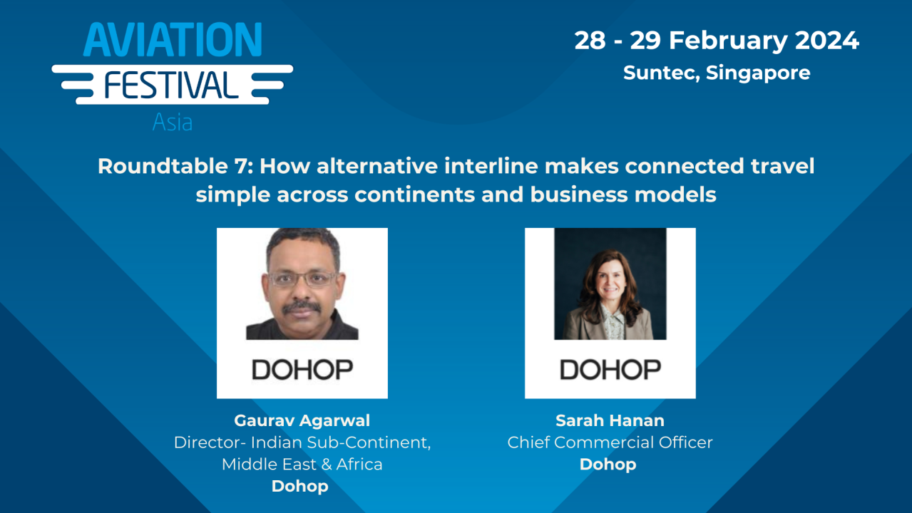 Roundtable 7: How alternative interline makes connected travel simple across continents and business models