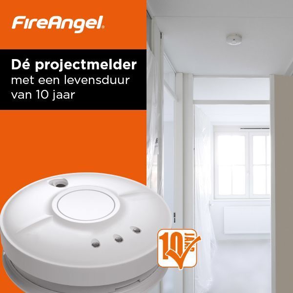 Projectmelder met een levensduur van 10 jaar SW10-EUT