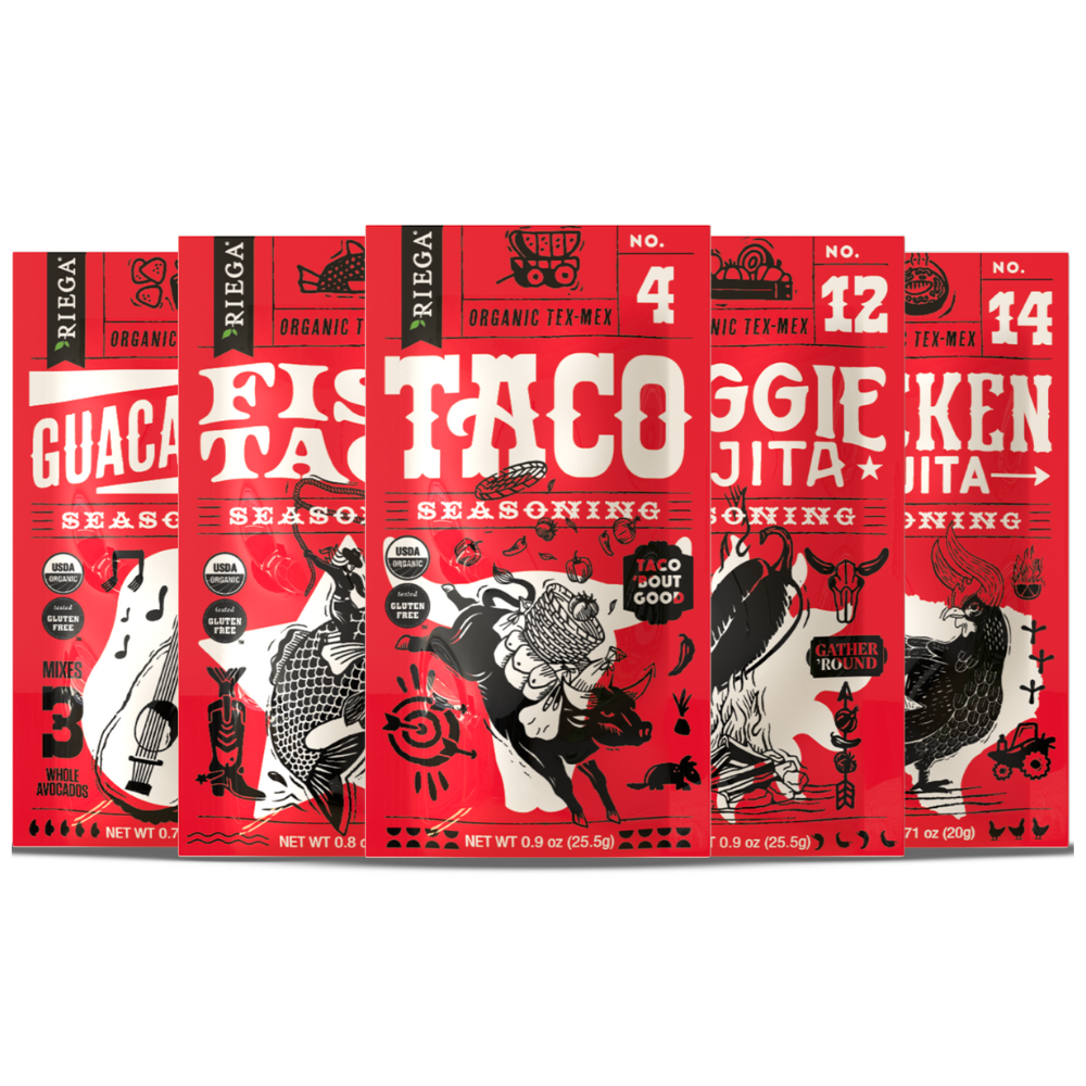 Organic Tex-Mex Seasoning Pouches