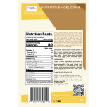 Scott's Plant Based Protein Balls, Peanut Butter Cacao 6 Resealable Bags per display case, 4 Protein Balls per Bag