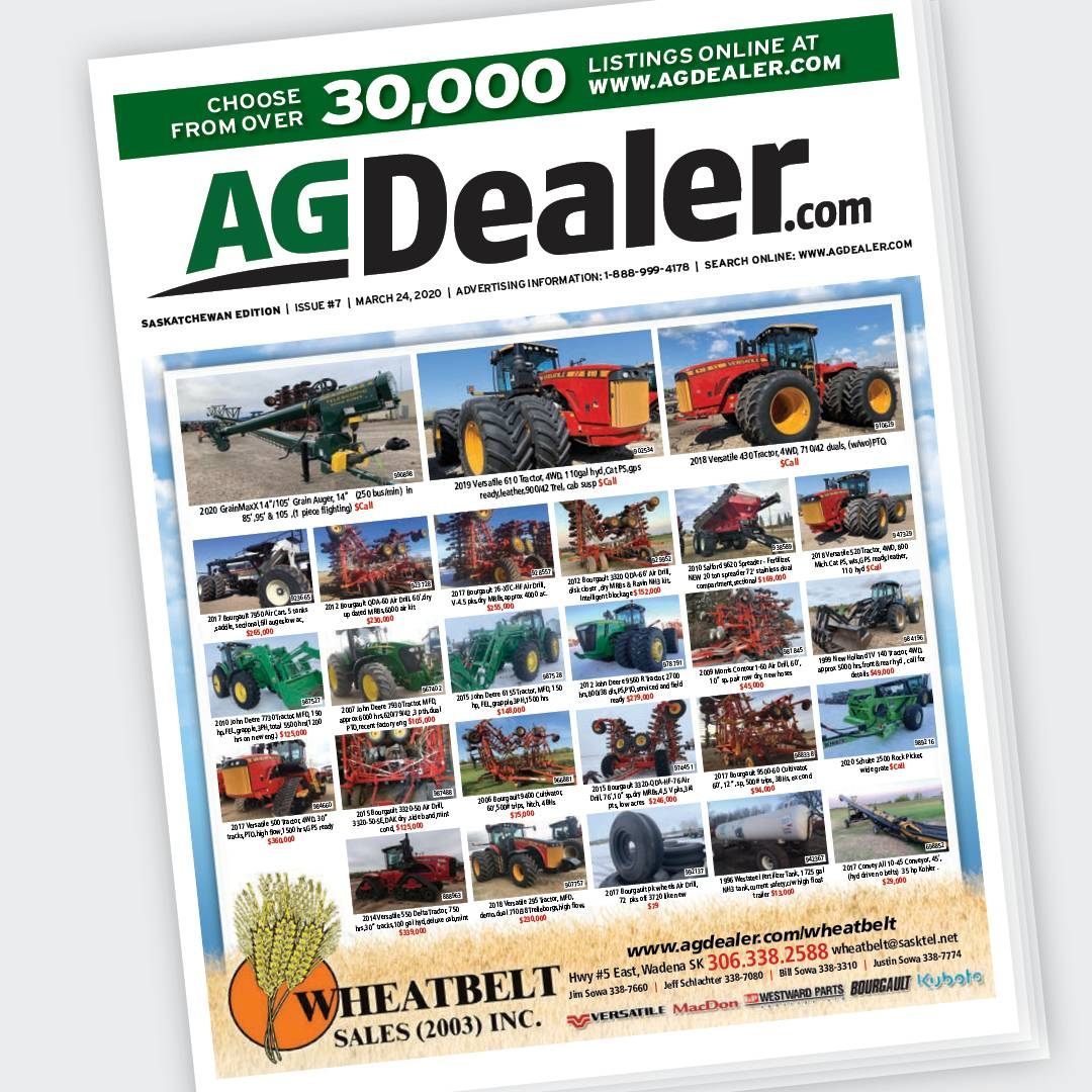 Saskatchewan AgDealer | Used Equipment Listings