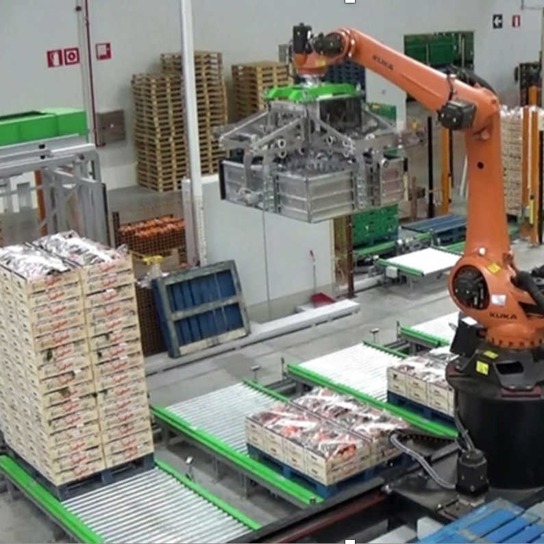 Robotique, palettisation, vidage