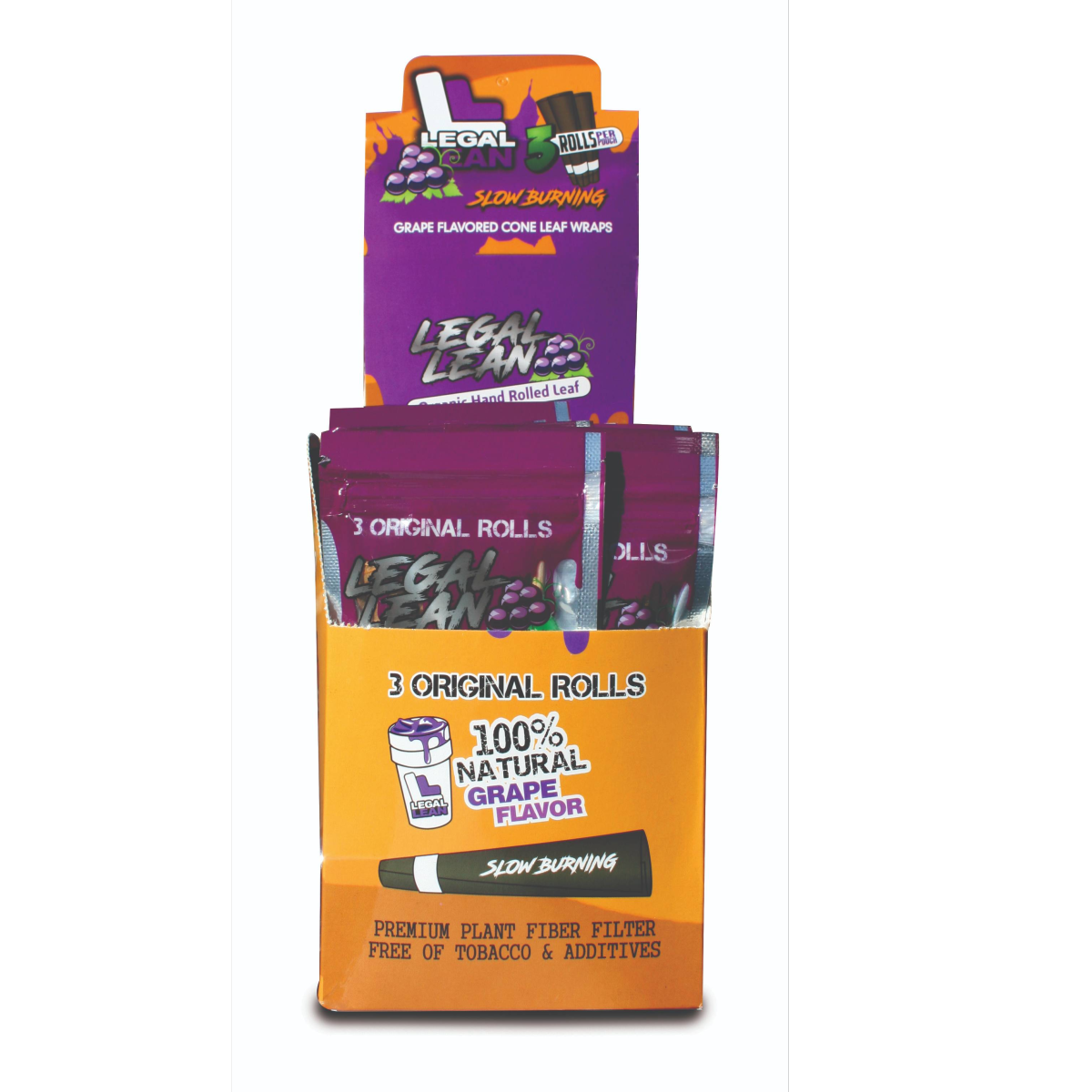 Legal Lean Natural Cone Leaf Wraps (No Tobacco) Distribution Deal