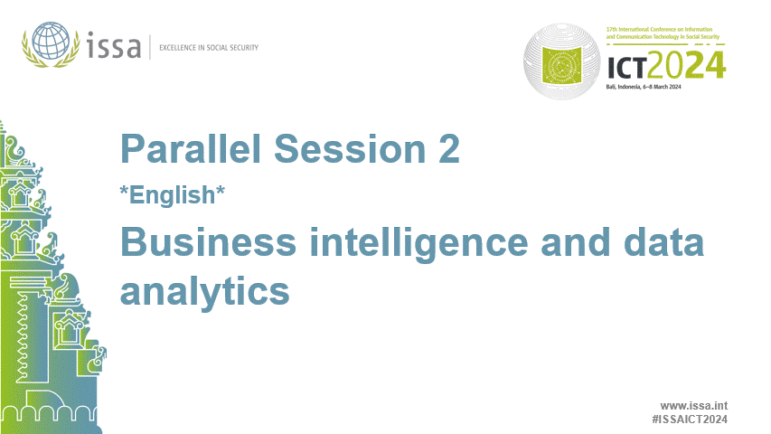 Parallel Session 2 *English* Business intelligence and data analytics