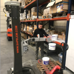 SAPELEM - Bras ergonomique polyarticulé à faible interie