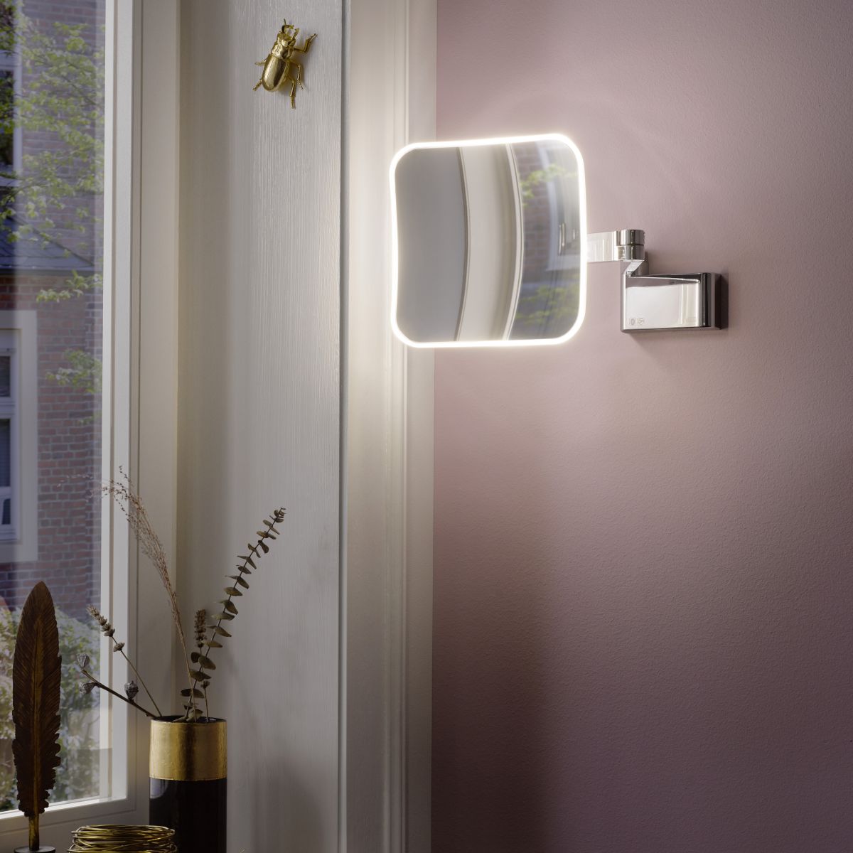 LED Rasier- und Kosmetikspiegel Evo