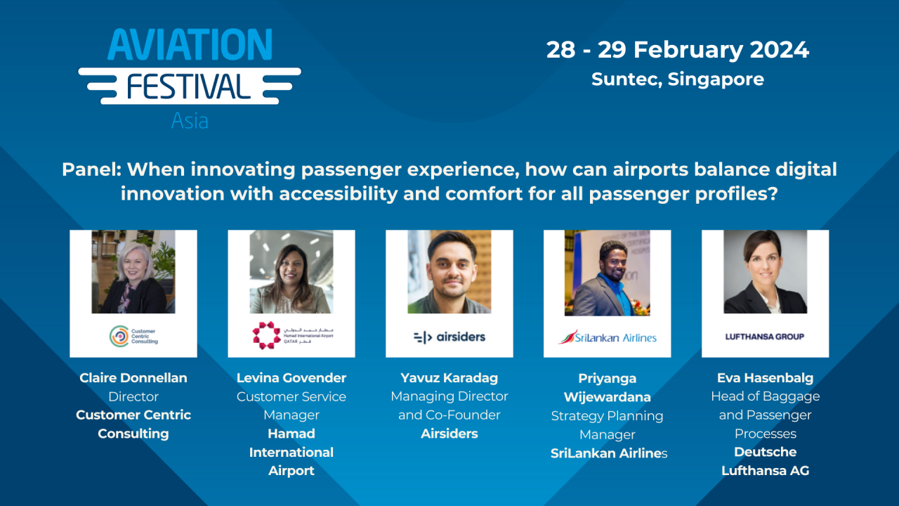 Panel: When innovating passenger experience, how can airports balance digital innovation with accessibility and comfort for all passenger profiles?