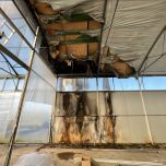 Dégâts incendie sur une structure FILCLAIR 9.00 mètres : Changement intégral