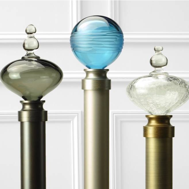 Glass Finials
