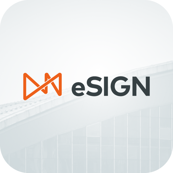 Signature électronique eSIGN - Expérience numérique