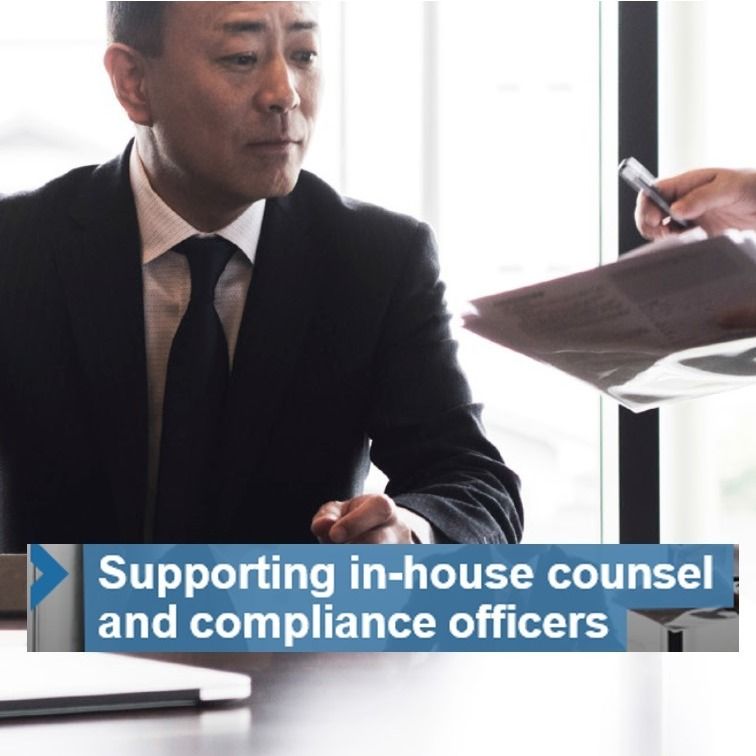 Supporting Legal Counsel - Control Risks
