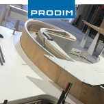 Curved countertop project