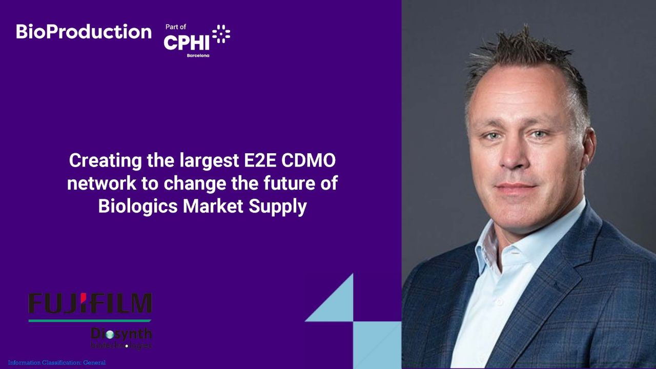 Creating the largest E2E CDMO network to change the future of Biologics Market Supply