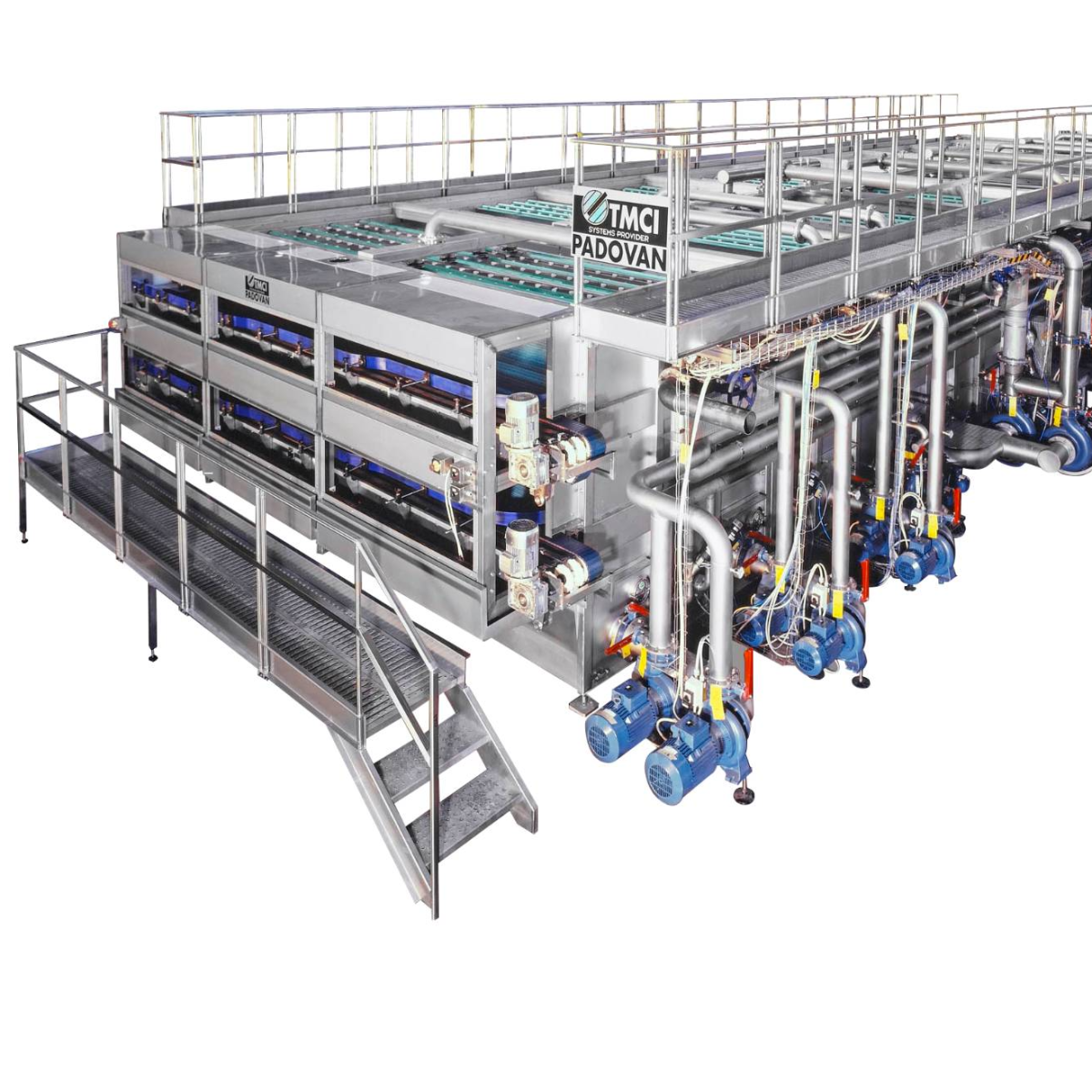 Tunnel - Pastorizzatore / Riscaldatore / Raffreddatore