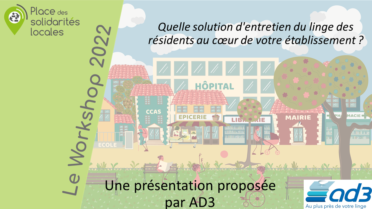 Quelle solution d'entretien du linge des résidents au cœur de votre établissement ?