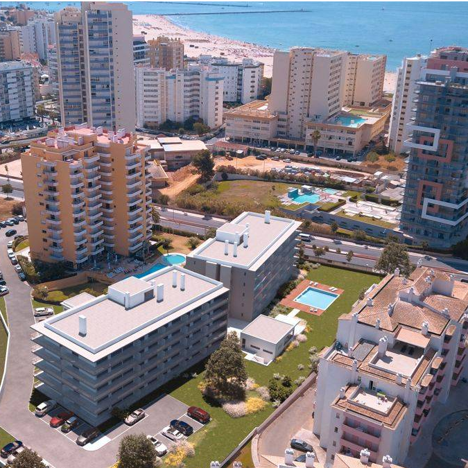 Algarve, Praia da Rocha, 1 bedroom apartment under construction