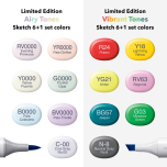 Limited Edition Sketch 6+1 sets