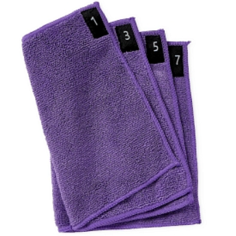 Purple - Clean by Sequence Microfiber Booklets
