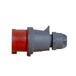 Power CEE stekker 5-polig 16A IP44 rood