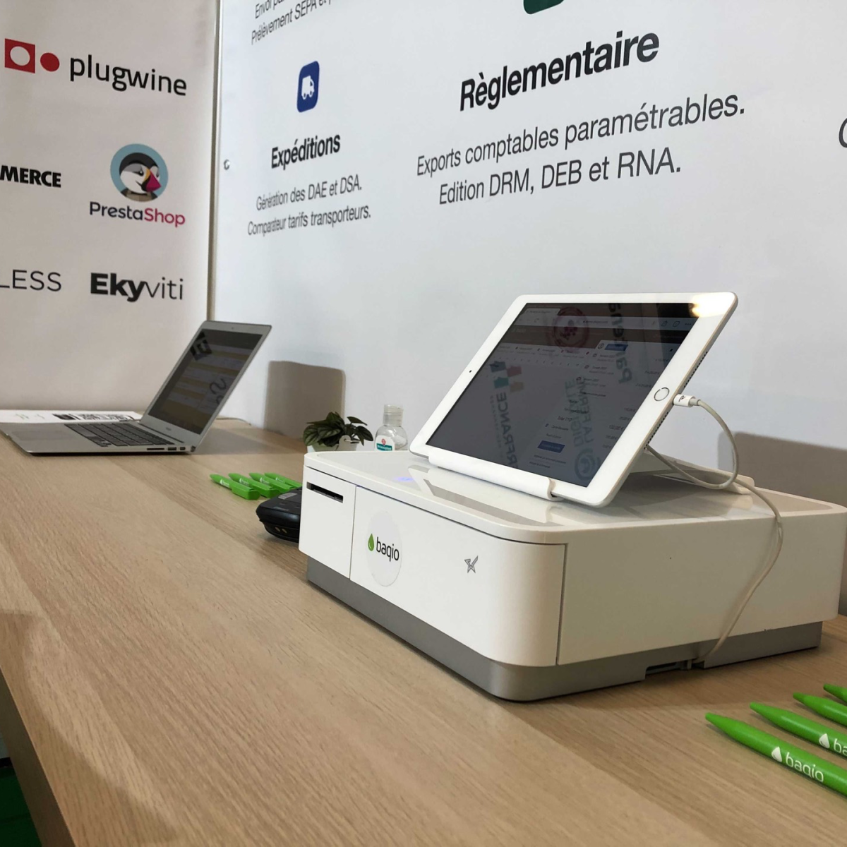 Modules complémentaires : point de vente / e-commerce / négoce