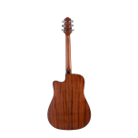Violão Folk com Cutway Tampo Solid Spruce Tampo e Lateral em Mahogany com Equalizador DS-2 Gloss – MLD-MAHO-CE Aniver. Series – Crafter