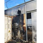 Dégâts incendie sur une structure FILCLAIR 9.00 mètres : Changement intégral