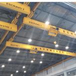 Ponte rolante univiga apoiada e suspensa