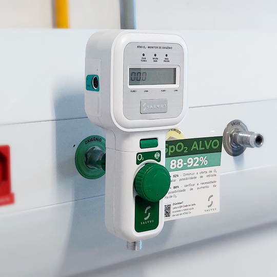 ATAS O2 - Fluxômetro Digital Conectado