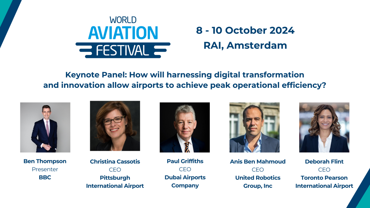 Keynote Panel: How will harnessing digital transformation and innovation allow airports to achieve peak operational efficiency?