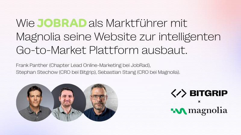 Wie JobRad als Marktführer seine Website zur intelligenten Go-to-Market Plattform ausbaut.