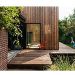 Kebony Character bardage rectangulaire lisse 21 x 148 mm #1243