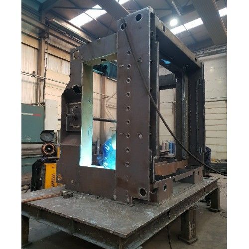 Welded structures and machining