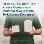 Tork Xpress® Multifold Hand Towel Dispenser Stainless Steel