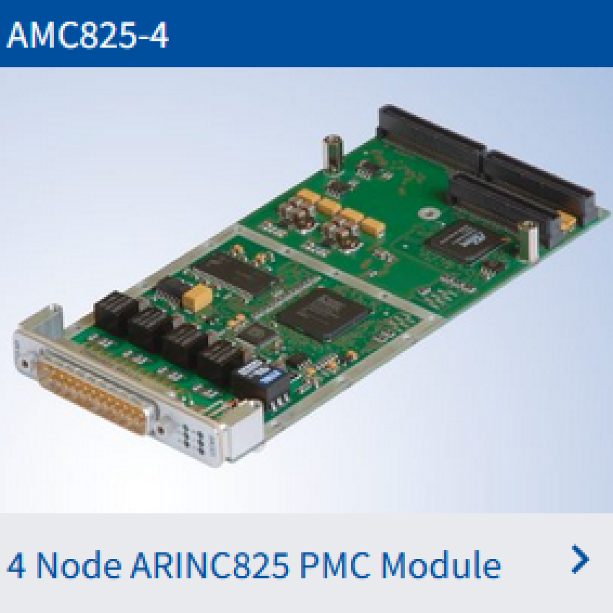 ARINC825 Module: AMC825-4