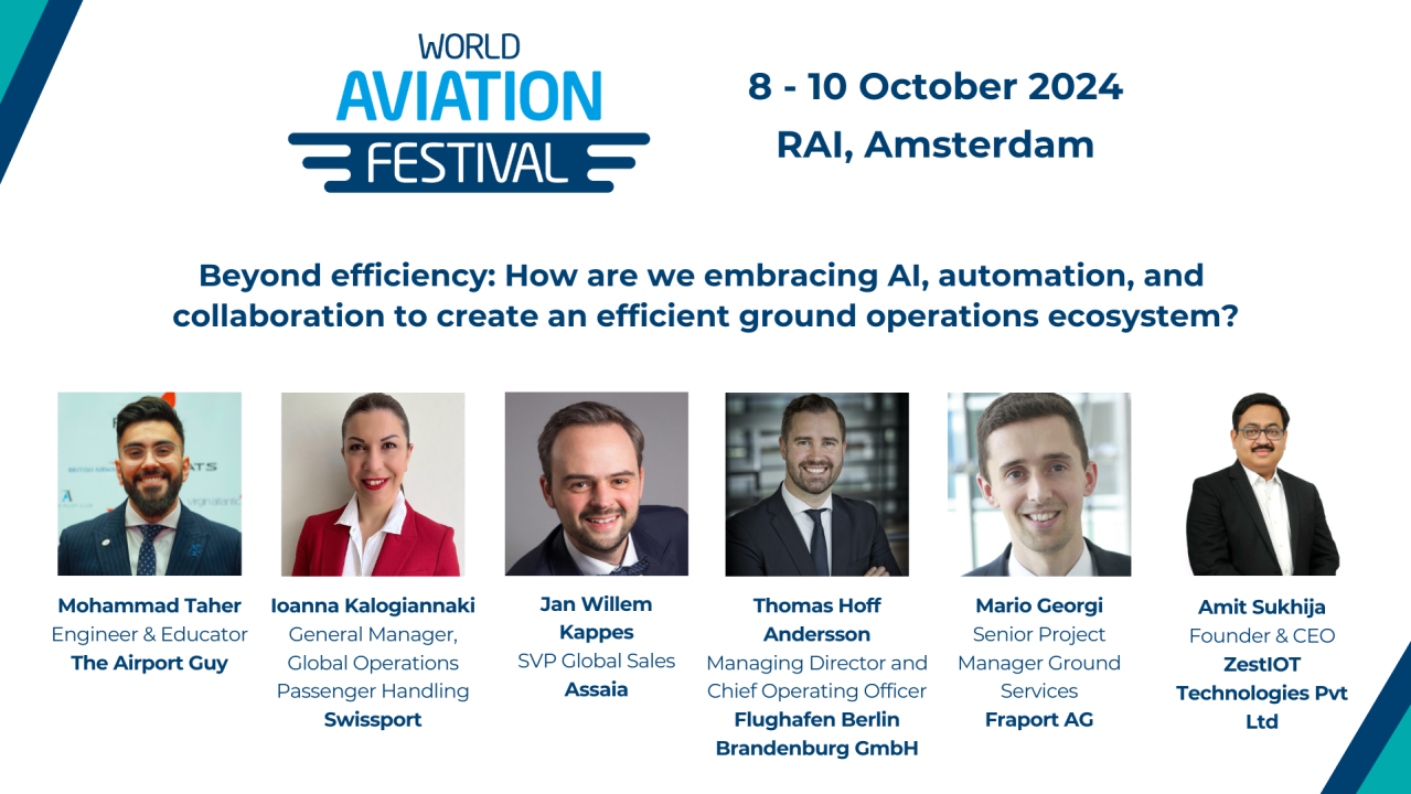 Panel: Beyond efficiency: How are we embracing AI, automation, and collaboration to create an efficient ground operations ecosystem?