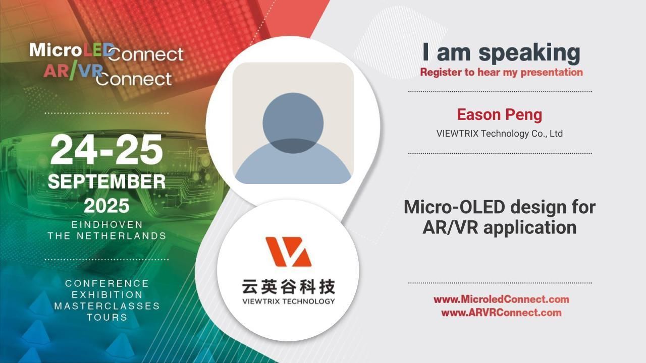 VIEWTRIX Technology Co., Ltd - Micro-OLED design for AR/VR application
