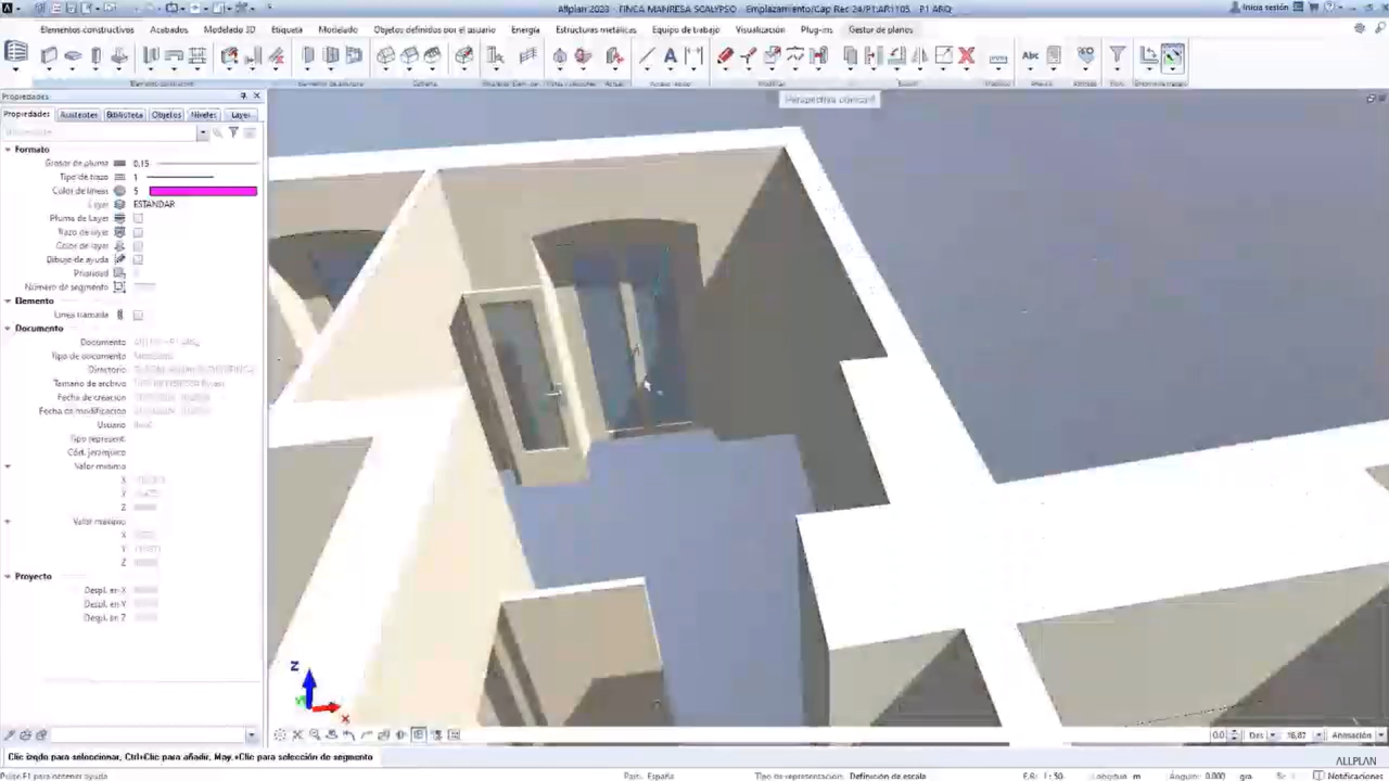 Point cloud in rehabilitation projects: ALLPLAN and Scalypso