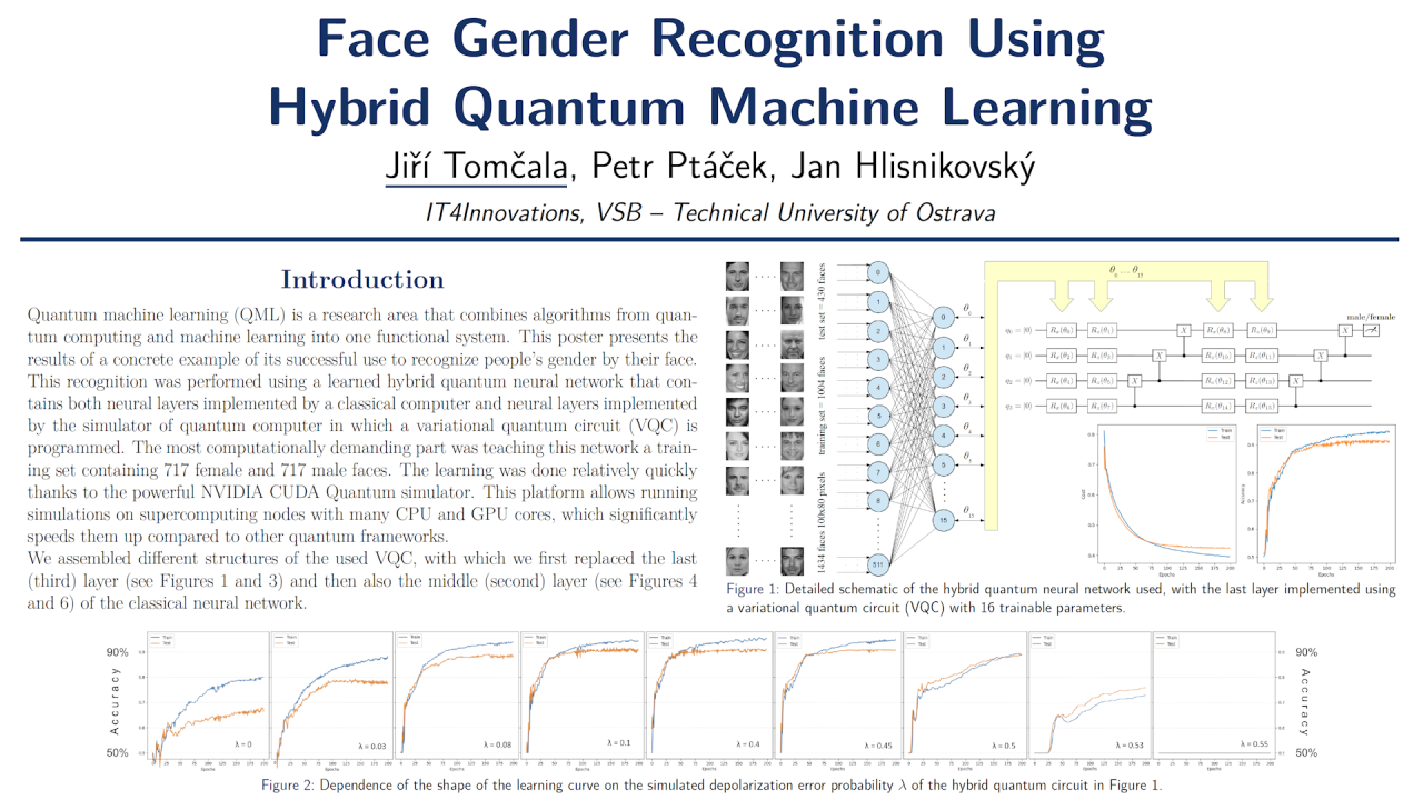 Face Gender Recognition Using Hybrid Quantum Machine Learning