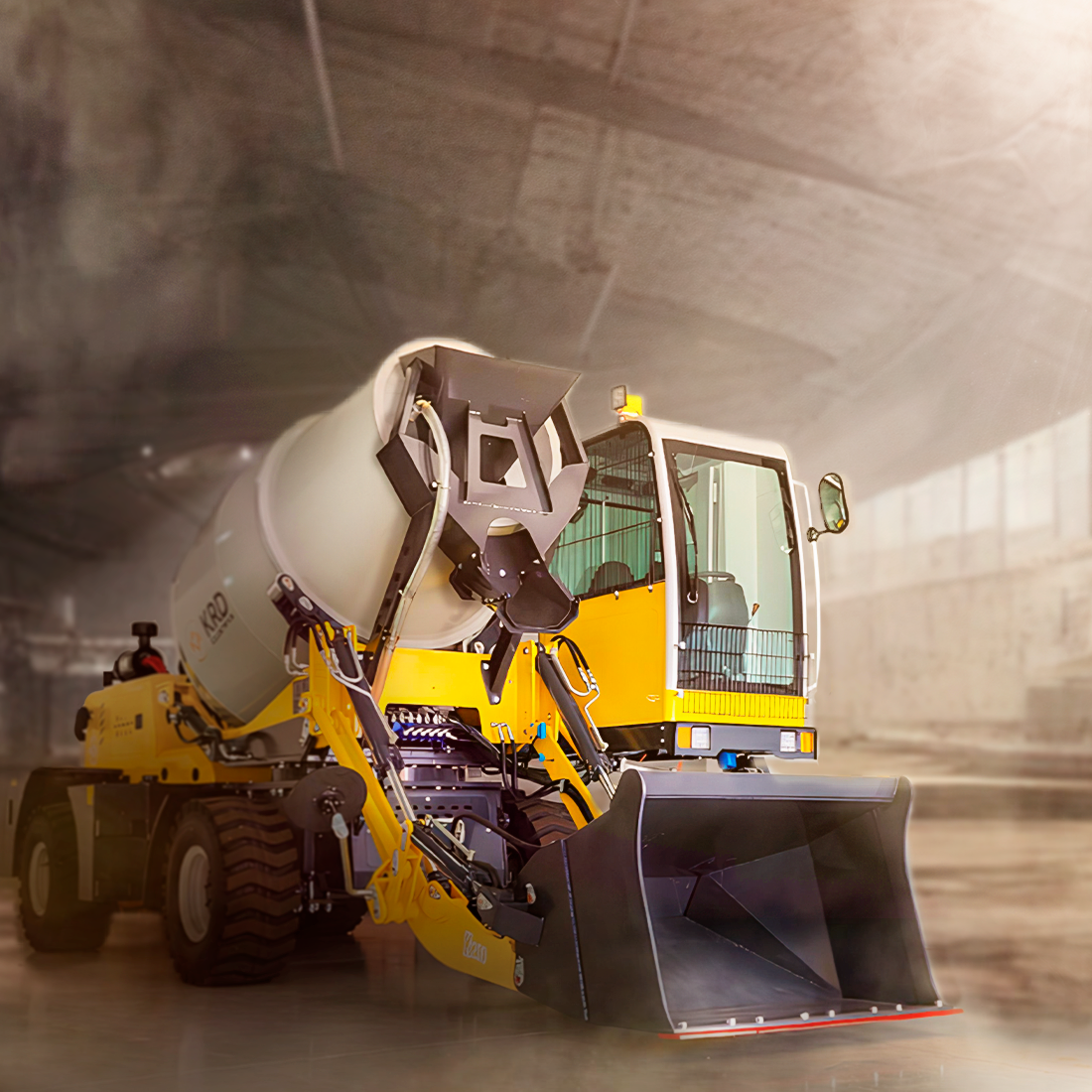 Auto concrete mixer K200