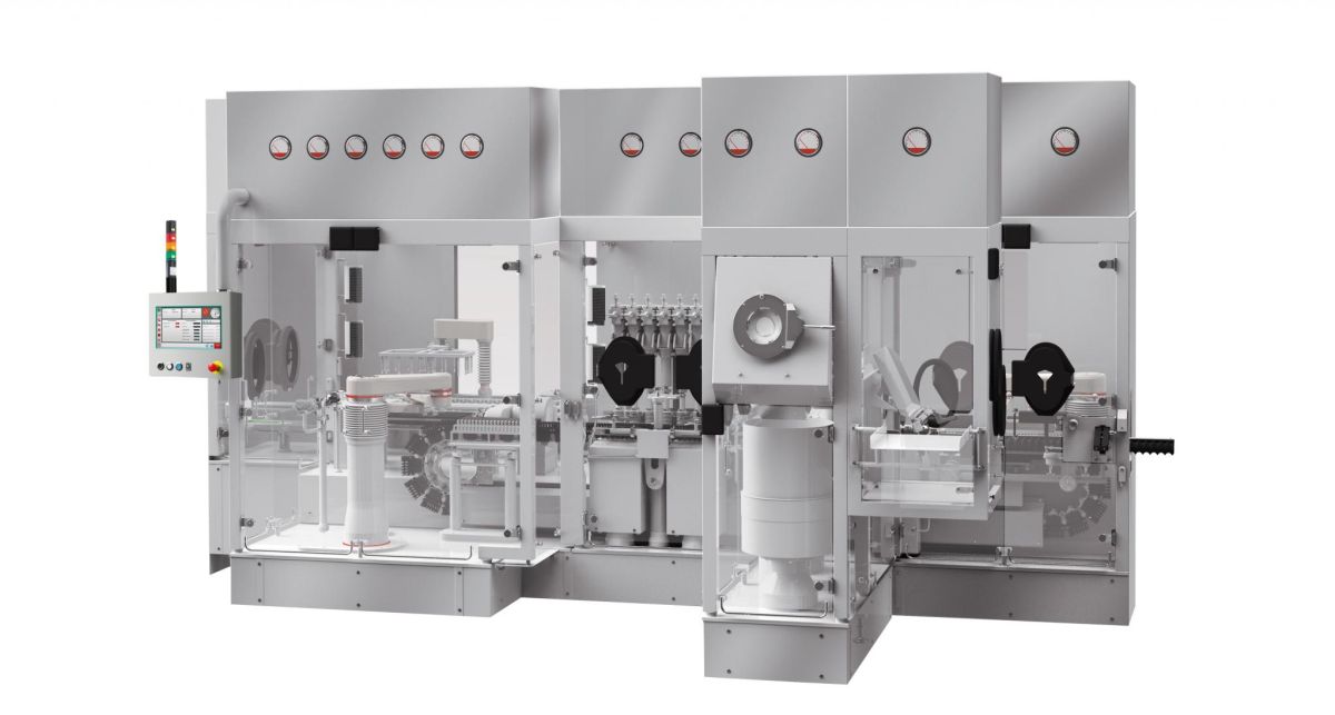 Nested Syringe Filling and Stoppering - Extrafill 10