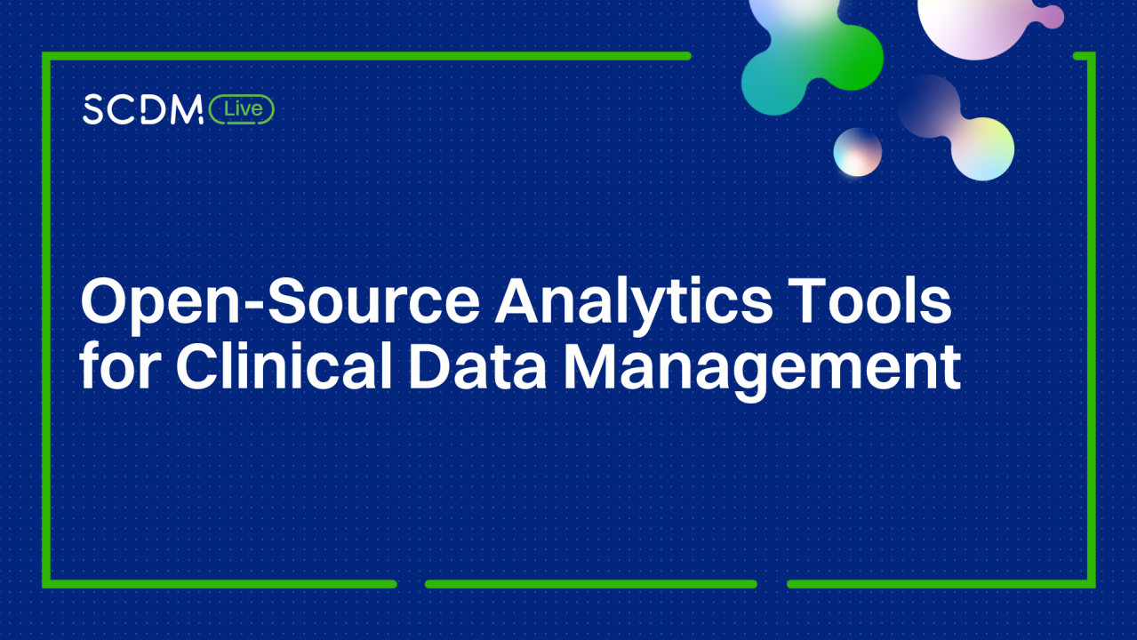 Open-Source Analytics Tools for Clinical Data Management