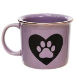 Canecas de Cerâmica Tipo Esmaltada Roxa 280ml Para Sublimação