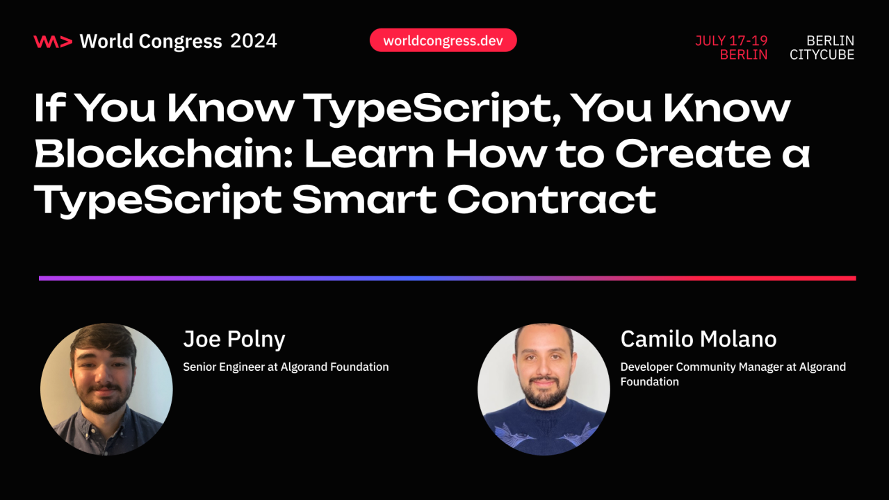 If you know TypeScript, you know blockchain: learn how to create a TypeScript smart contract